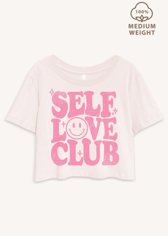 Self Love Club Crop