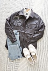 Sharlene Leather Shirt