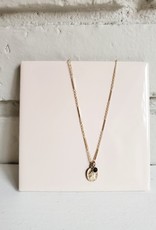 RR - Charmed Medal Necklace 18in