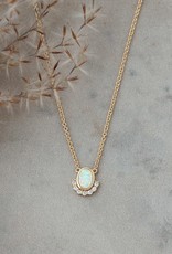 Glee Jewelry Madame White Opal