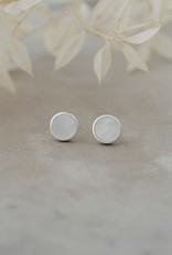 Glee Jewelry Alluring Studs Mother of Pearl