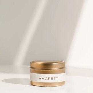 Gold Tin - Amaretti Candle
