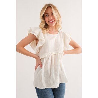 Romy Ruffle Top