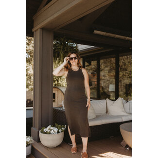 Pantheon Checked Knit Dress