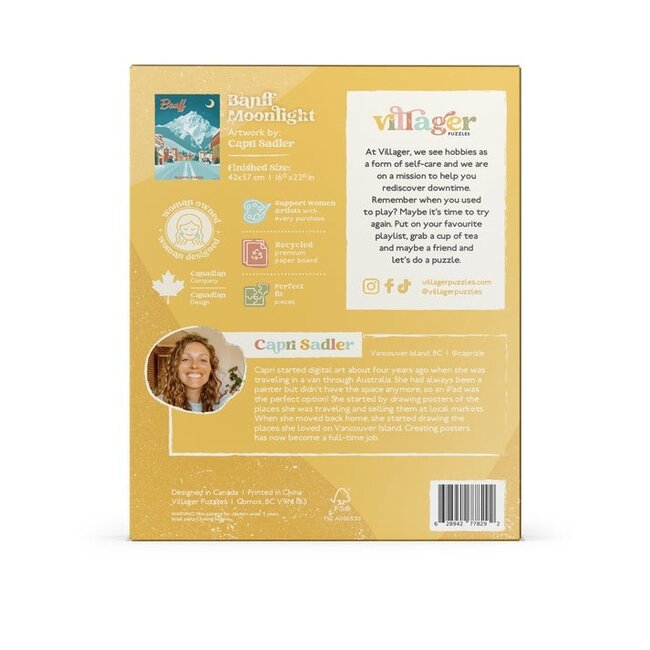 Banff Moonlight Puzzle