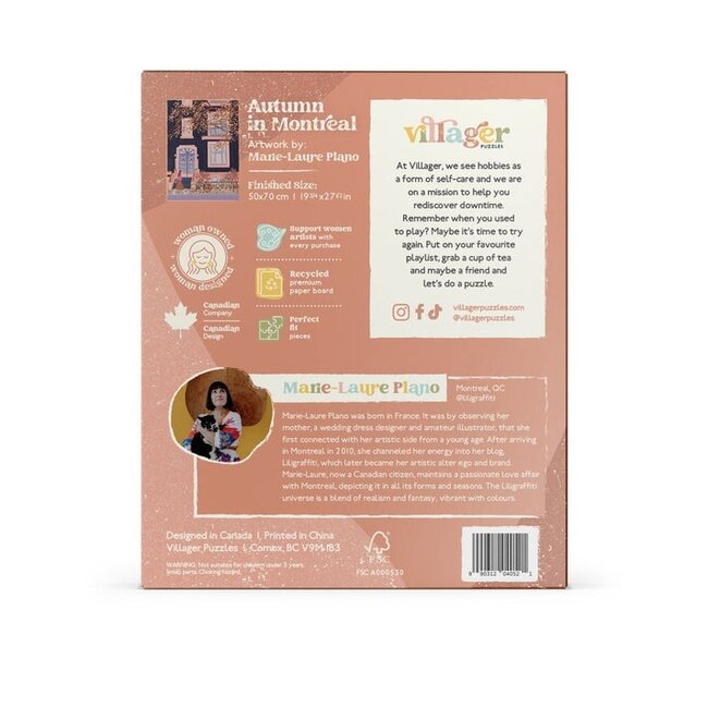 Autumn In Montreal Puzzle