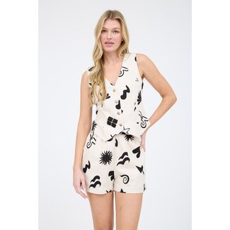Jett Linen Vest