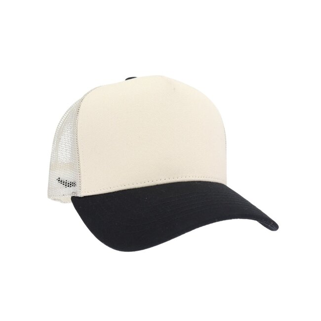 Two Tone Mesh Back Hat