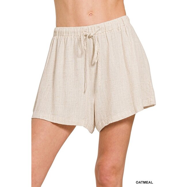 Nya Linen Set Shorts