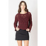 Kitty Wine Knit