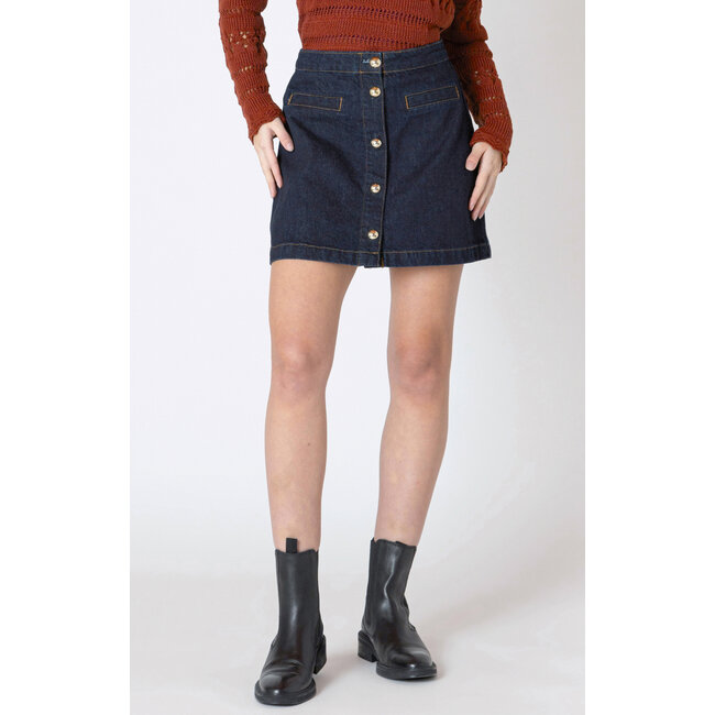 Fez Denim Skirt