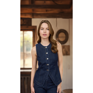 Avery Denim Vest