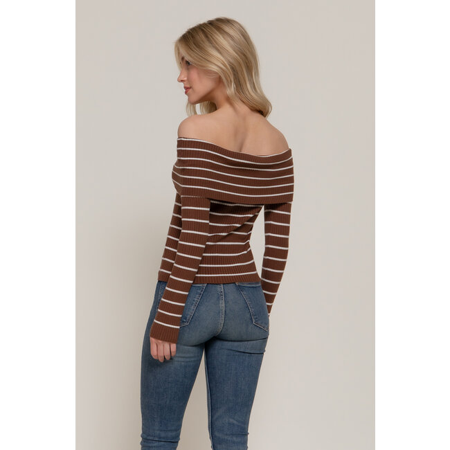 Annie off the Shoulder Sweater
