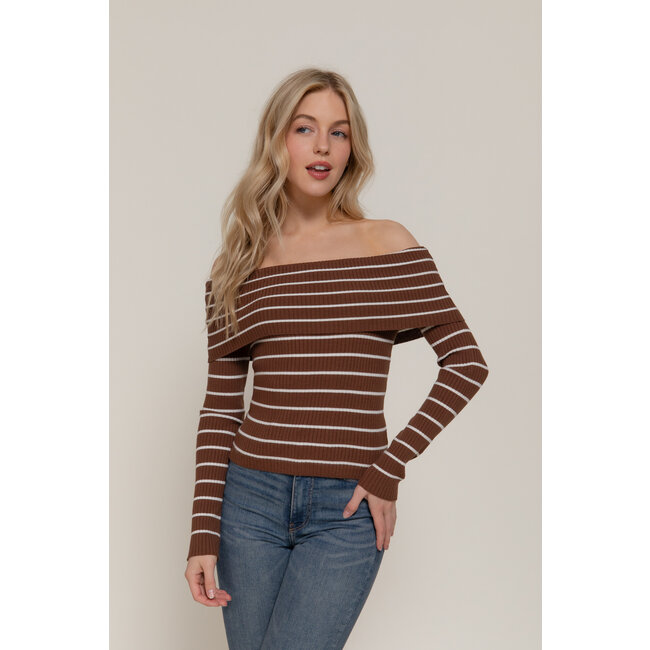 Annie off the Shoulder Sweater