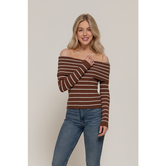 Annie off the Shoulder Sweater