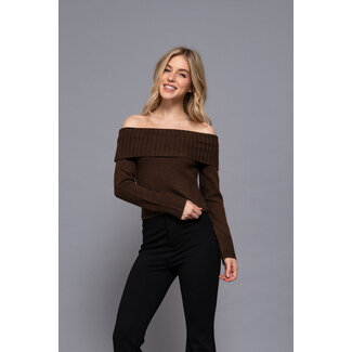 Edith off the Shoulder Knit
