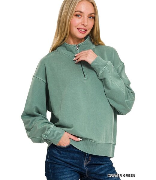 Hills Half Zip Sweater