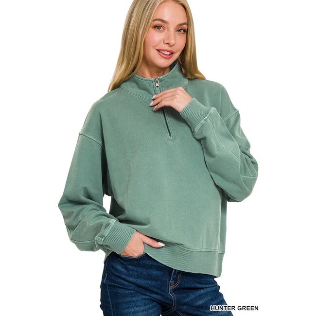 Hills Half Zip Sweater