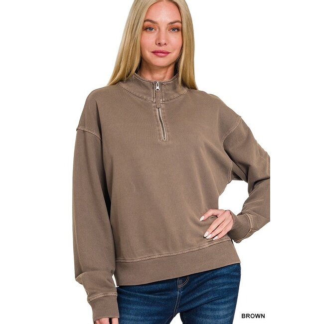 Hills Half Zip Sweater