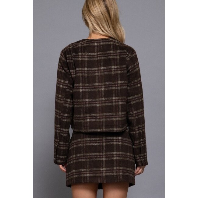 Wyatt Plaid Jacket