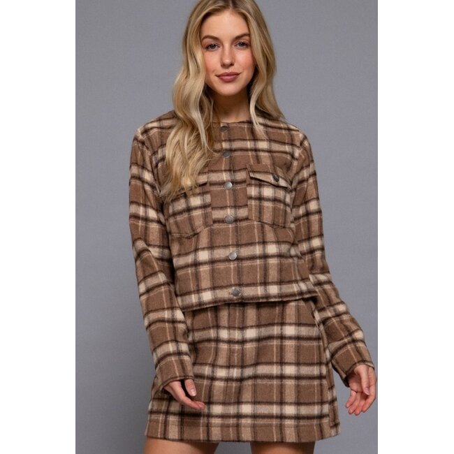 Wyatt Plaid Jacket