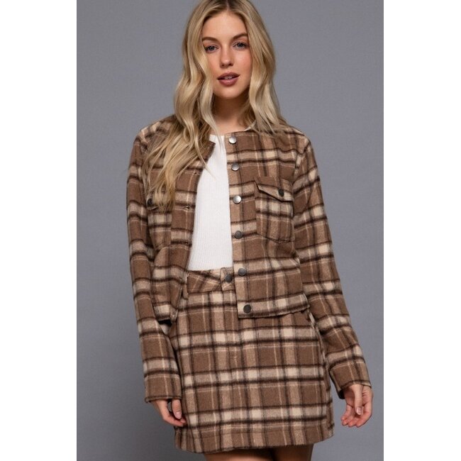 Wyatt Plaid Jacket