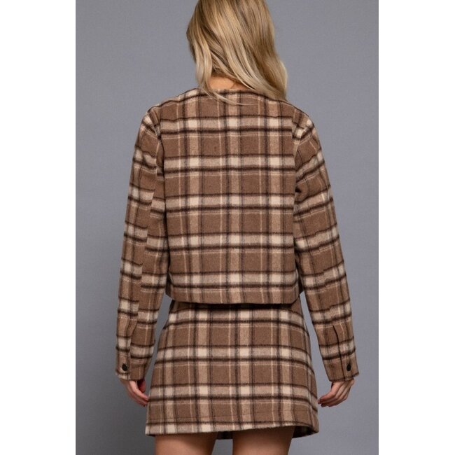 Wyatt Plaid Jacket