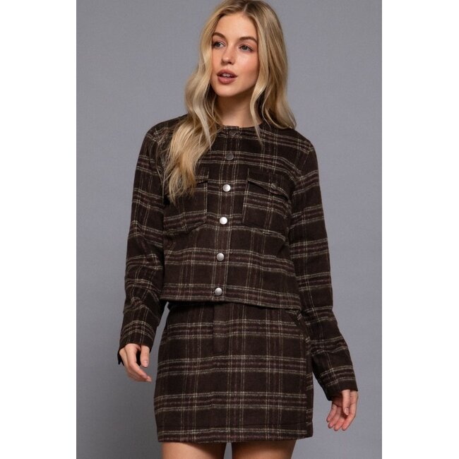 Wyatt Plaid Jacket