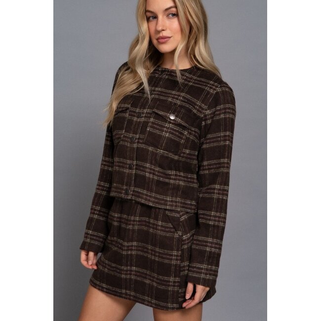 Wyatt Plaid Jacket