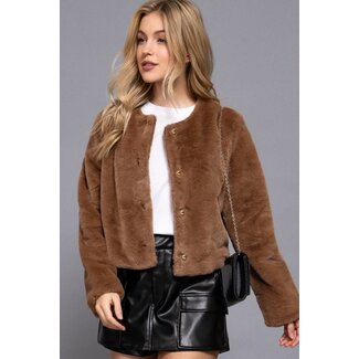 Maxwell Faux Fur Bomber