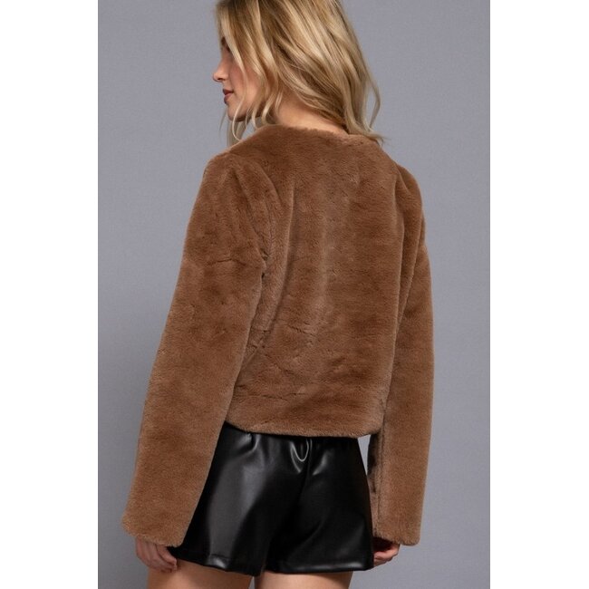 Maxwell Faux Fur Bomber