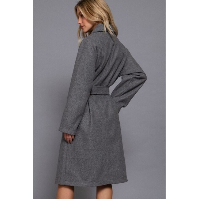 Skye Felt Trench Coat