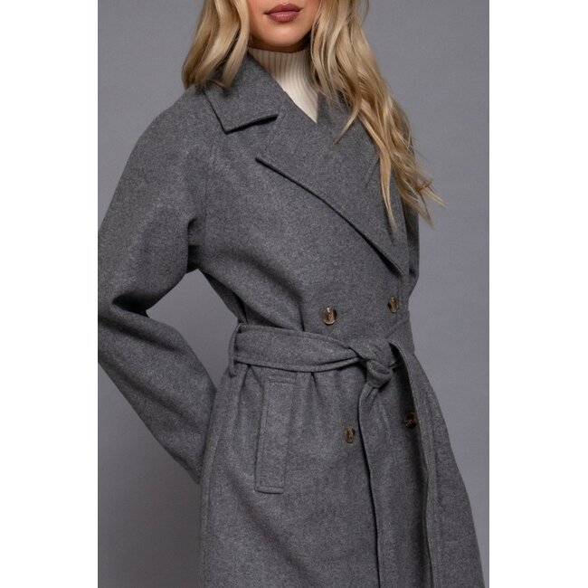 Skye Felt Trench Coat