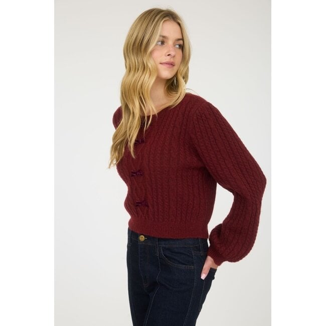Mable Bow Back Sweater
