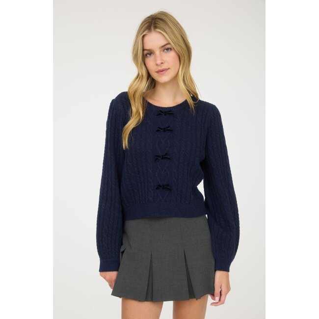 Mable Bow Back Sweater