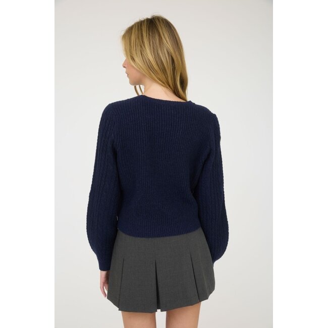 Mable Bow Back Sweater