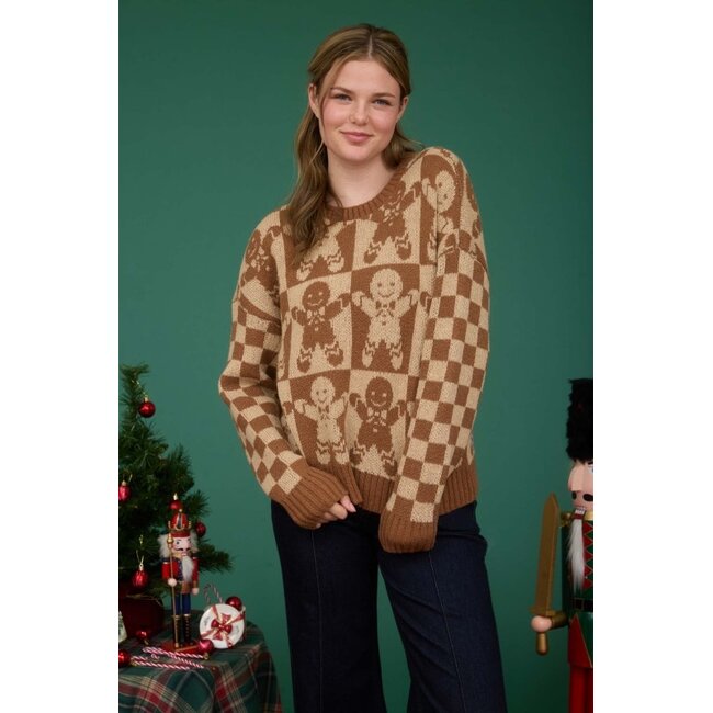Gingerbread Sweater