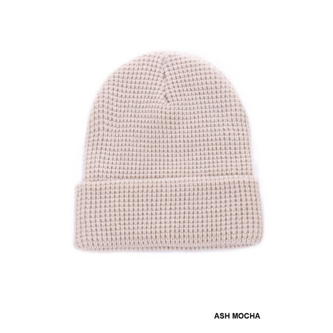 Waffle Knit Beanie