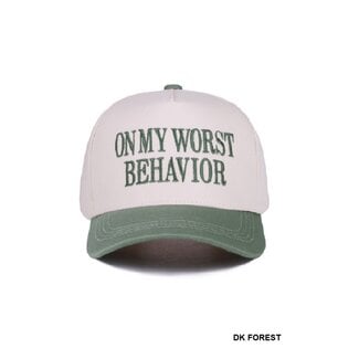 Worst Behaviour Cap