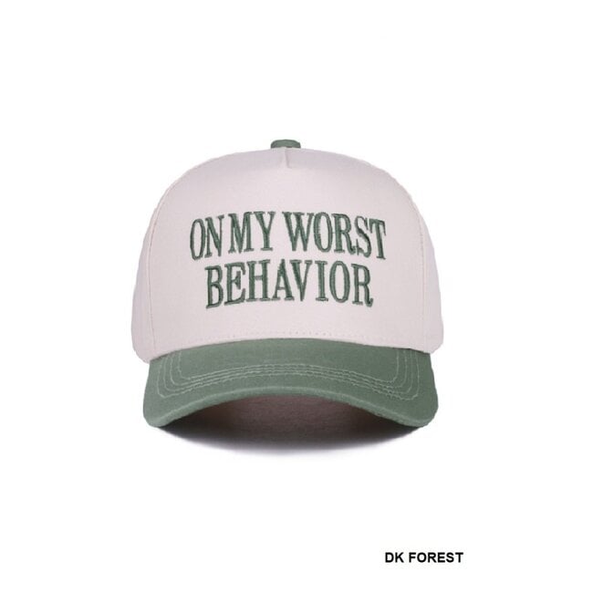 Worst Behaviour Cap