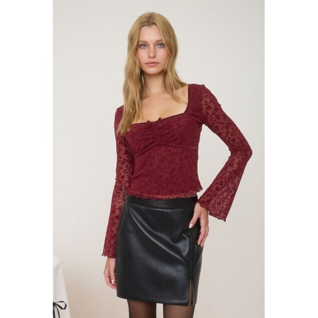 Raine Velvet Top