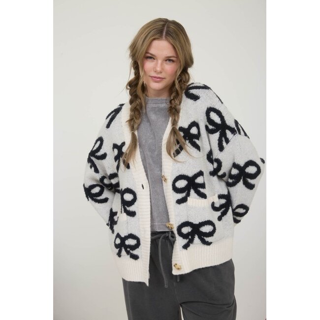 Bow Cardi