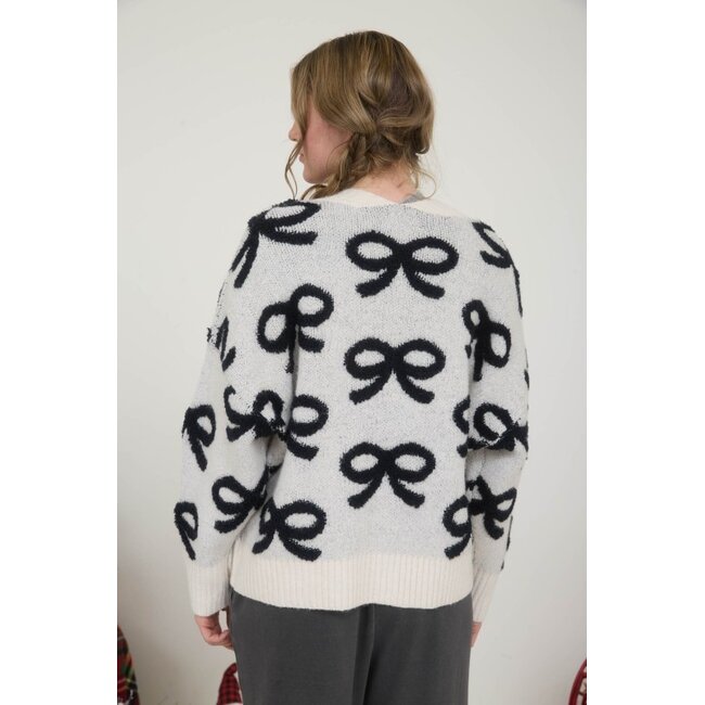 Bow Cardi