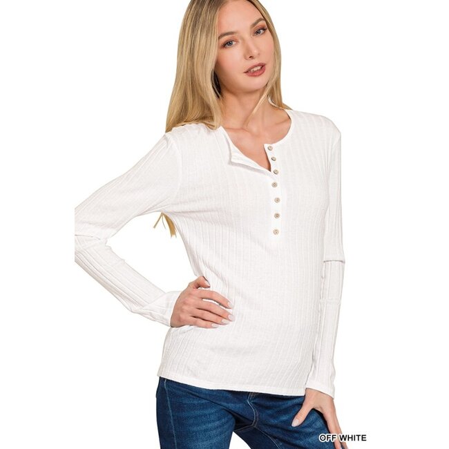 Porter Ribbed Long Sleeve