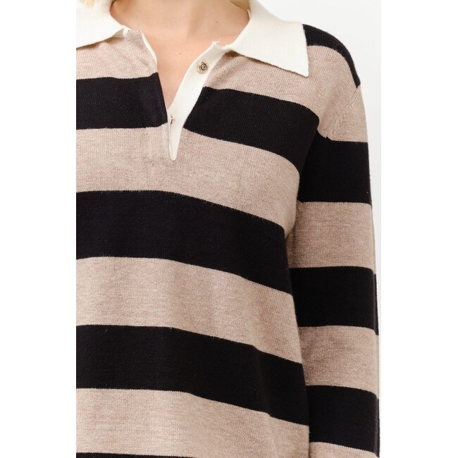 Polo Knit Sweater