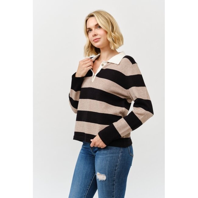 Polo Knit Sweater