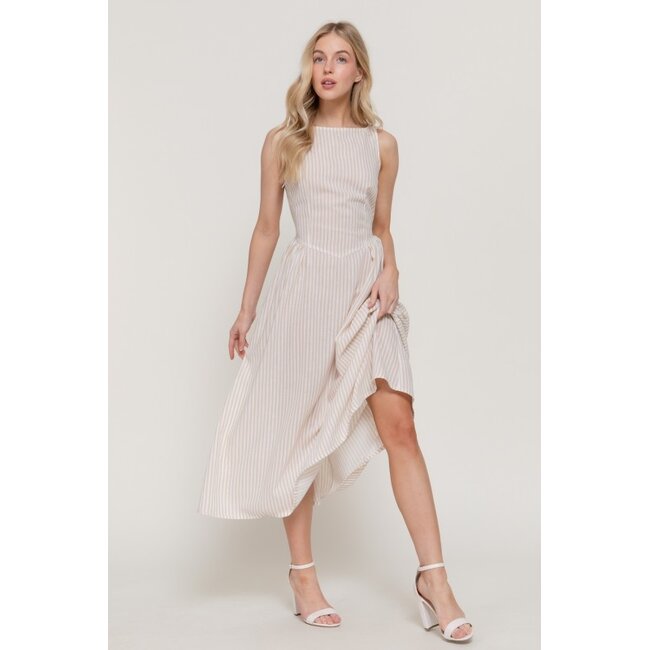 Seaside Stroll Midi Dress