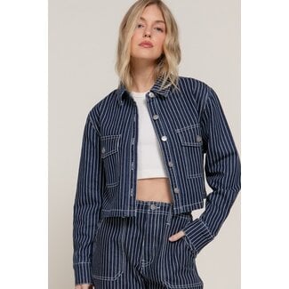 All Aboard Crop Jacket