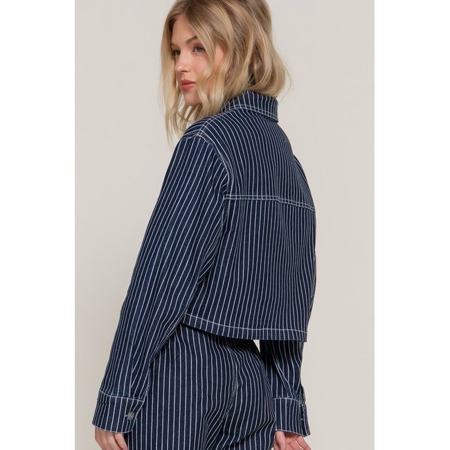 All Aboard Crop Jacket