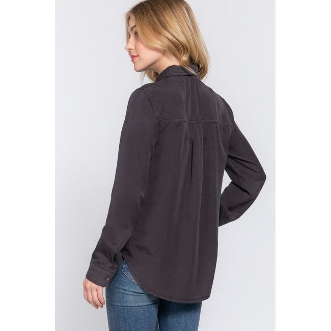 Soft Spoken Button Up